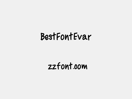 BestFontEvar