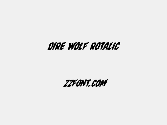 Dire Wolf Rotalic