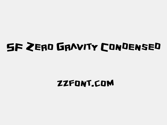 SF Zero Gravity Condensed