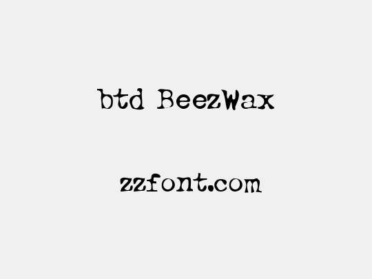 btd BeezWax