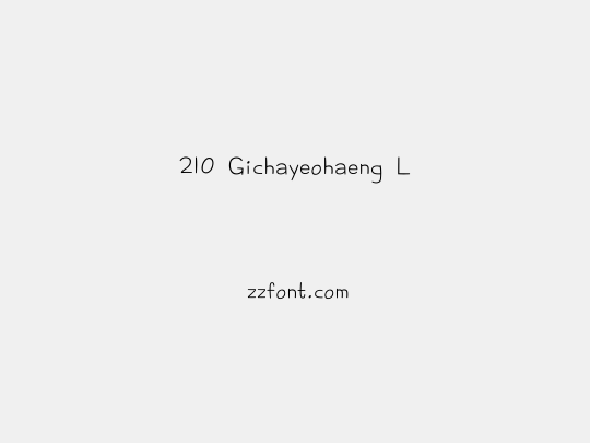 210 Gichayeohaeng L