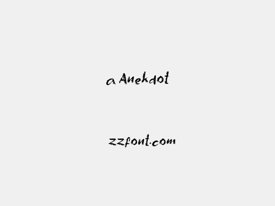 a Anekdot