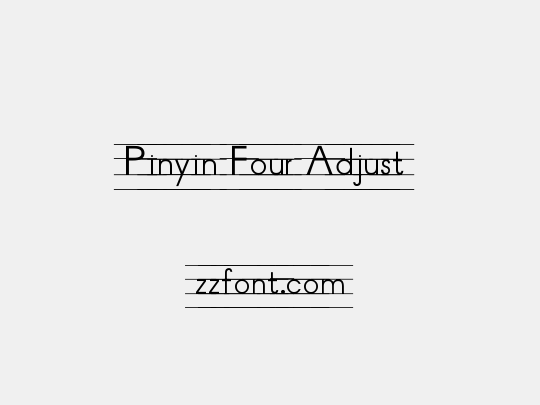 Pinyin Four Adjust