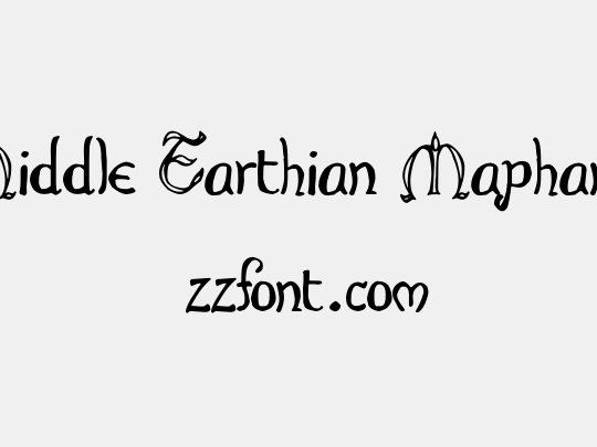 Middle Earthian Maphand