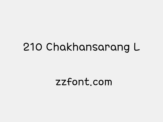 210 Chakhansarang L