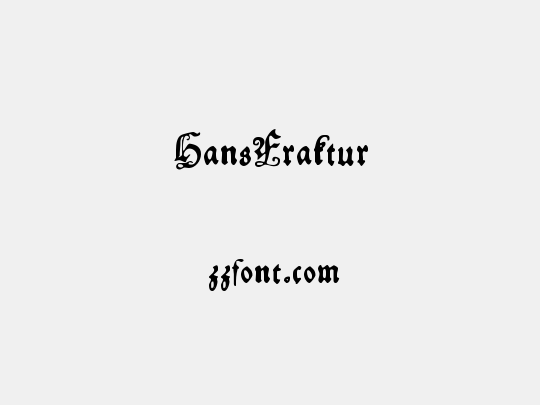 HansFraktur