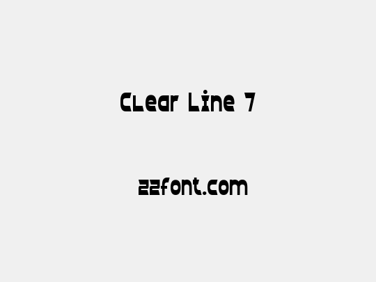 Clear Line 7