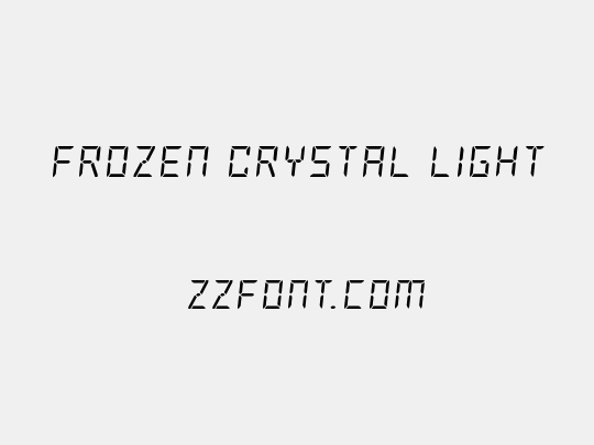 Frozen Crystal Light