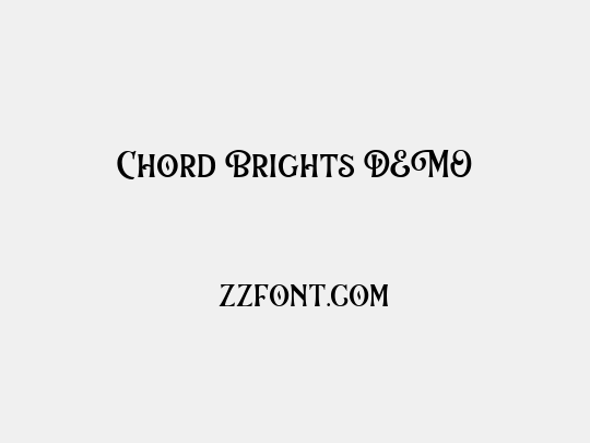 Chord Brights DEMO