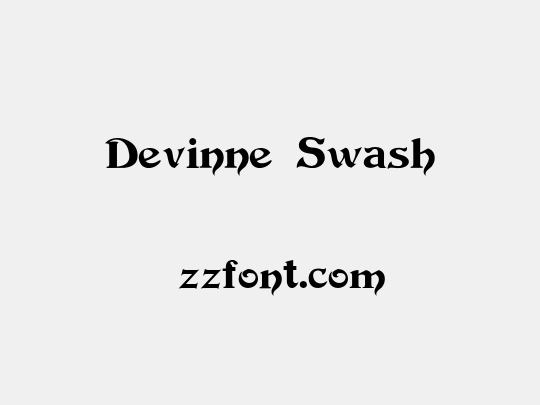 Devinne Swash