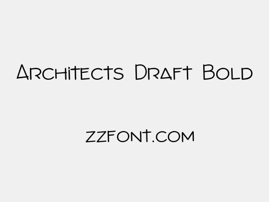 Architects Draft Bold