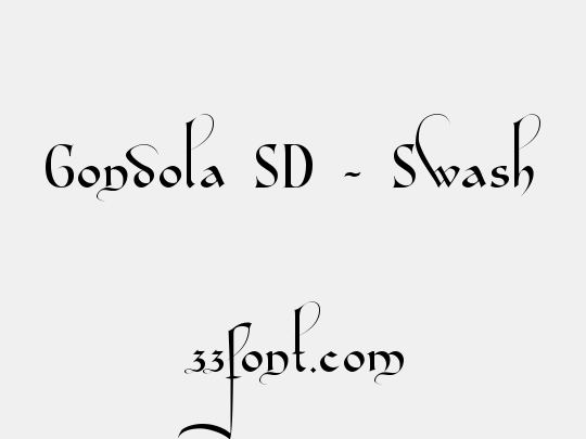 Gondola SD - Swash