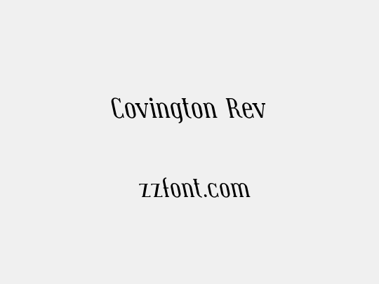 Covington Rev