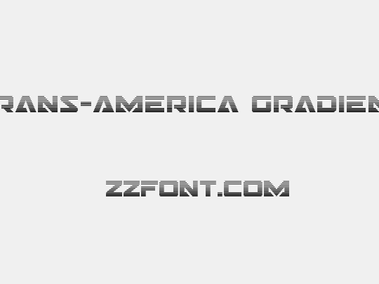 Trans-America Gradient