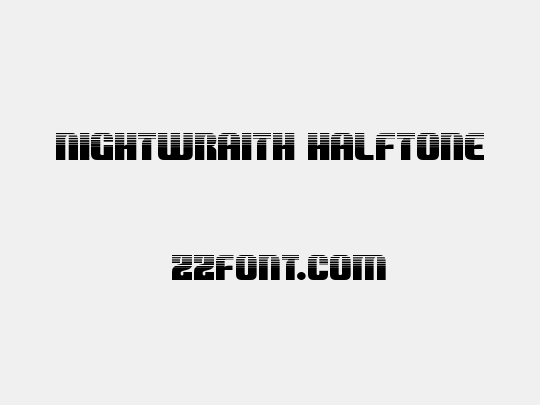 Nightwraith Halftone