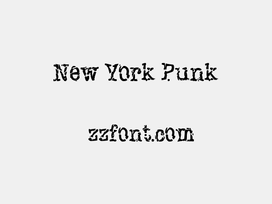 New York Punk