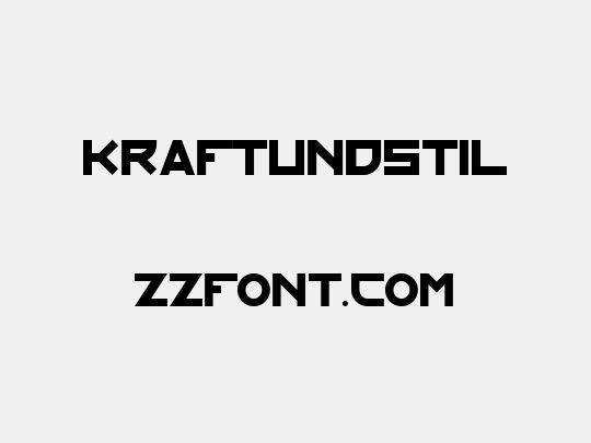 KraftUndStil