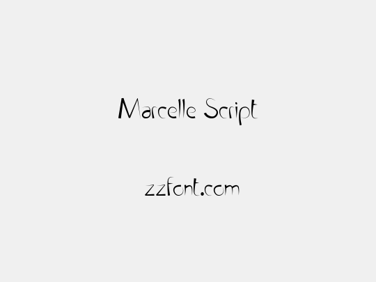 Marcelle Script