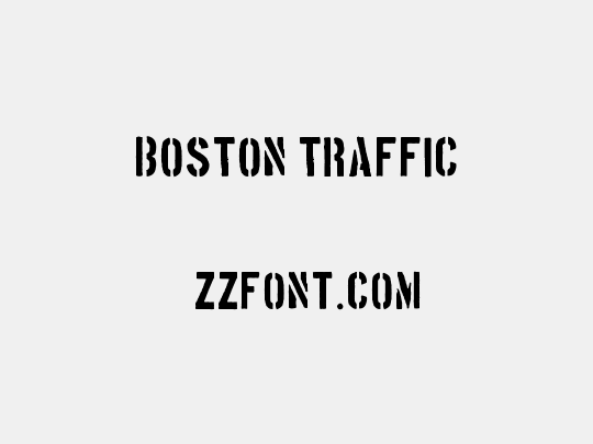 Boston Traffic