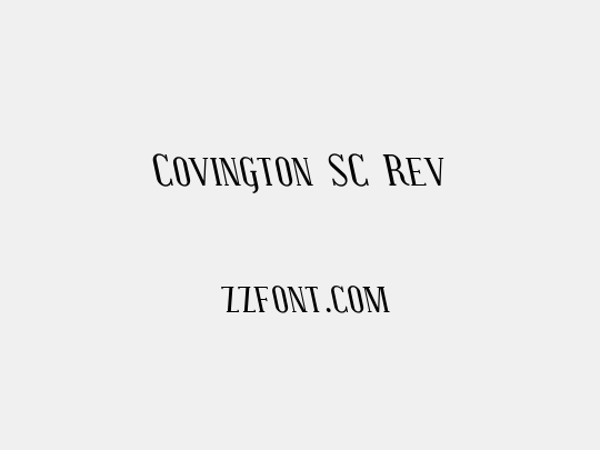 Covington SC Rev