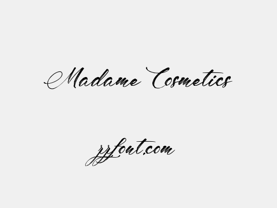 Madame Cosmetics