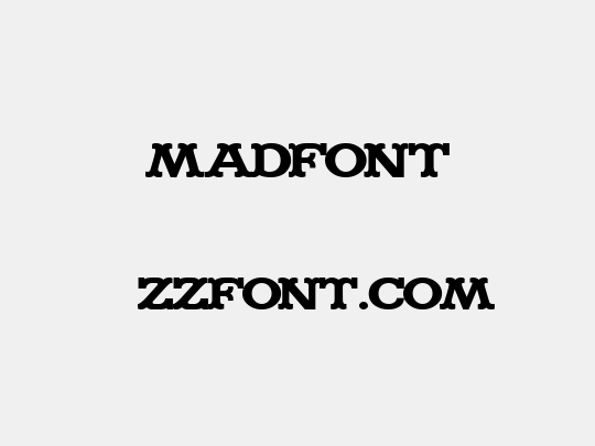 Madfont