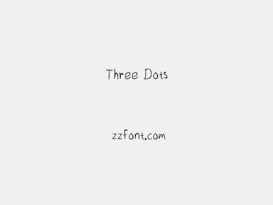 Three Dots