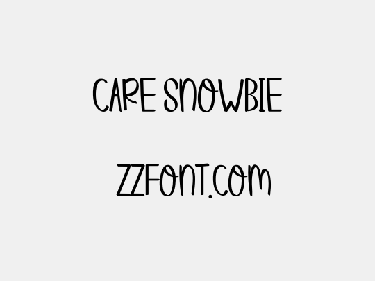 CARE SNOWBIE