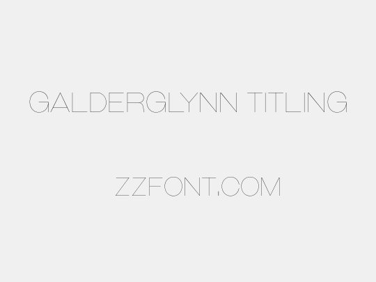 Galderglynn Titling