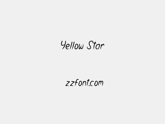 Yellow Star