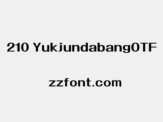 210 YukjundabangOTF