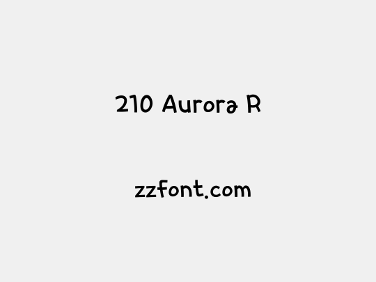 210 Aurora R