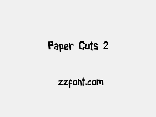 Paper Cuts 2