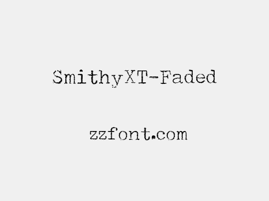 SmithyXT-Faded