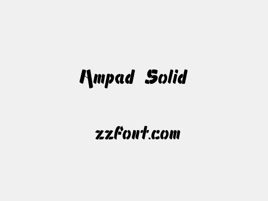 Ampad Solid