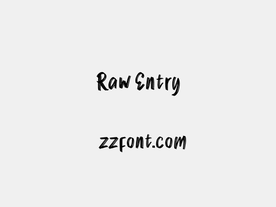 Raw Entry