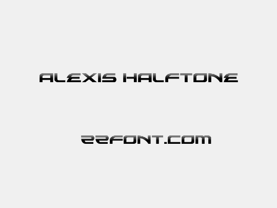 Alexis Halftone