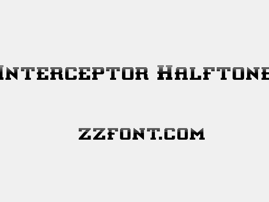 Interceptor Halftone