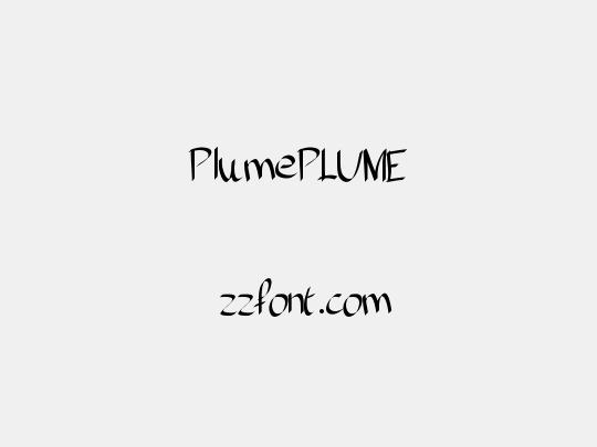 PlumePLUME