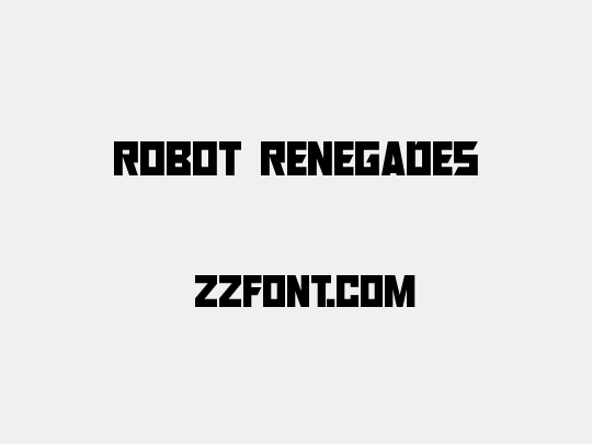 Robot Renegades