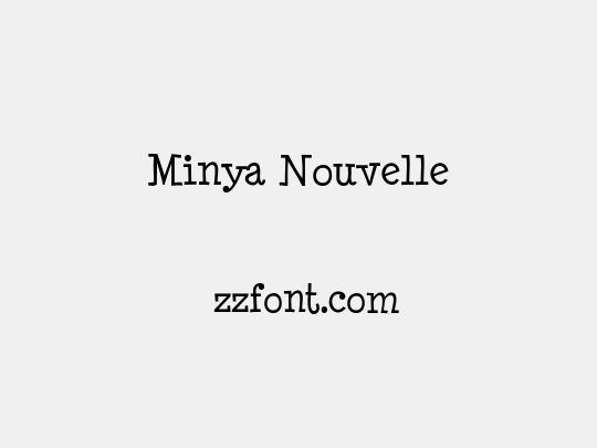 Minya Nouvelle