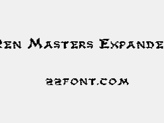 Zen Masters Expanded