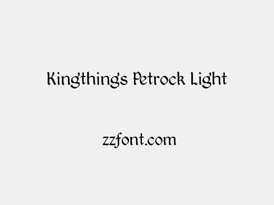 Kingthings Petrock Light