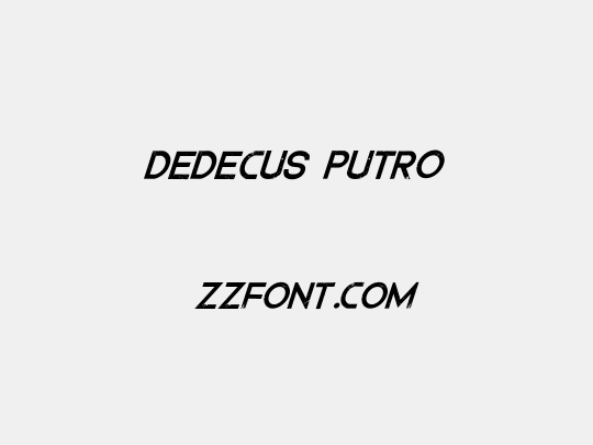 Dedecus Putro