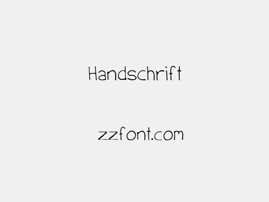 Handschrift