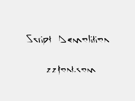 Script Demolition