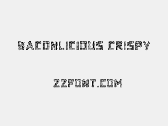 Baconlicious Crispy