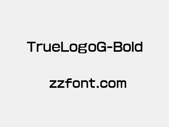 TrueLogoG-Bold