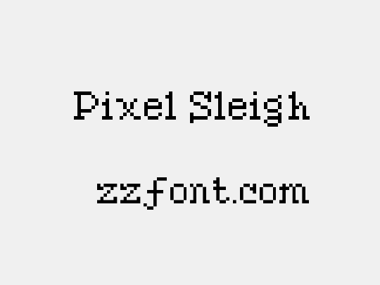 Pixel Sleigh