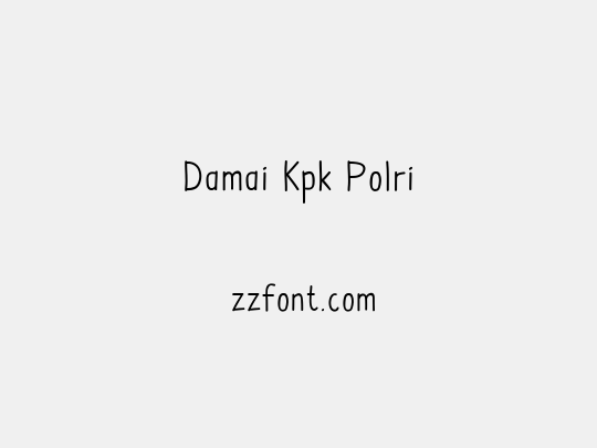 Damai Kpk Polri